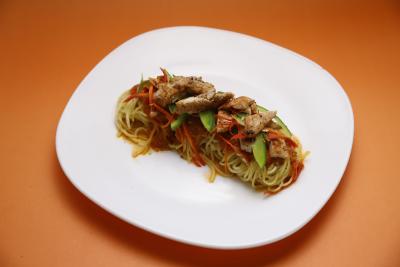 Thumbnail for Stir Fry Chicken Spaghetti