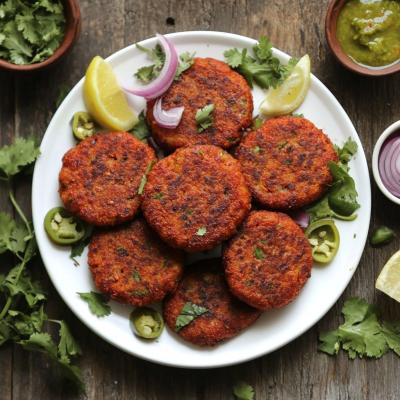 Chicken Shami Kebabs