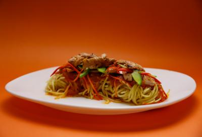 Thumbnail for Stir Fry Chicken Spaghetti