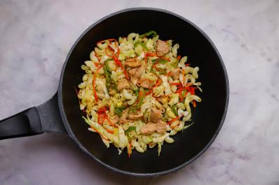 Thumbnail for Stir Fry Chicken Pasta